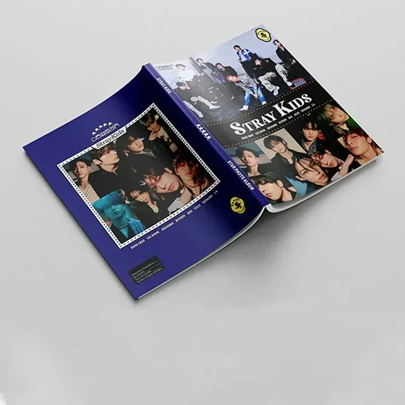 Kpop Photo Collection Kpop Stray Kids New Album 5-STAR Photo Album Portrait HD Photo Gallery Sticker Poster Bookmark Collection Card Fans Gifts