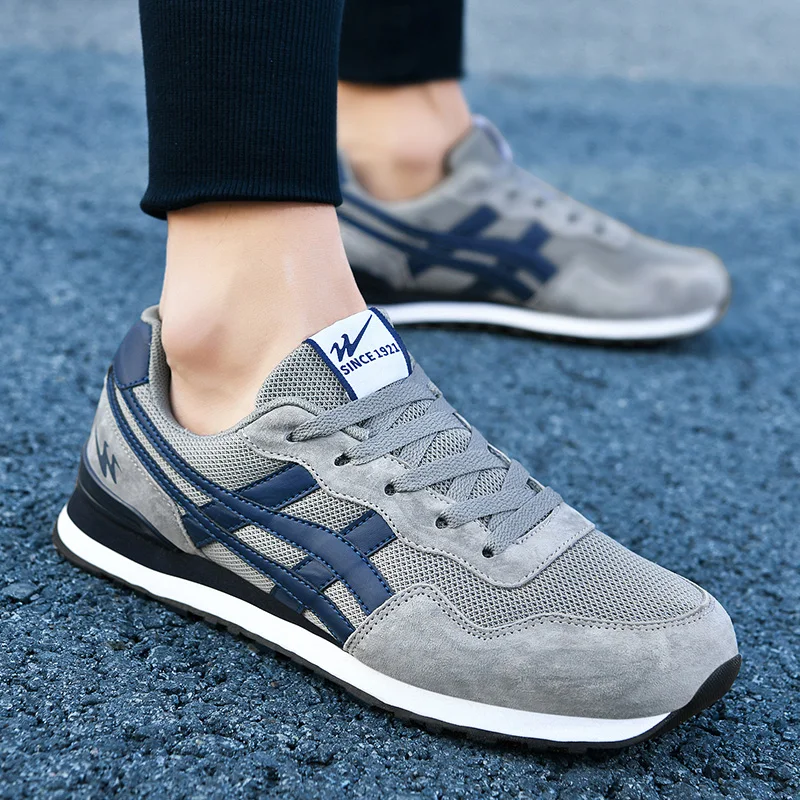 Double Star Training Walking Shoes, Breathable Mesh Sports Shoes, Versatile Fashion Trendy Men's Shoes, view 4