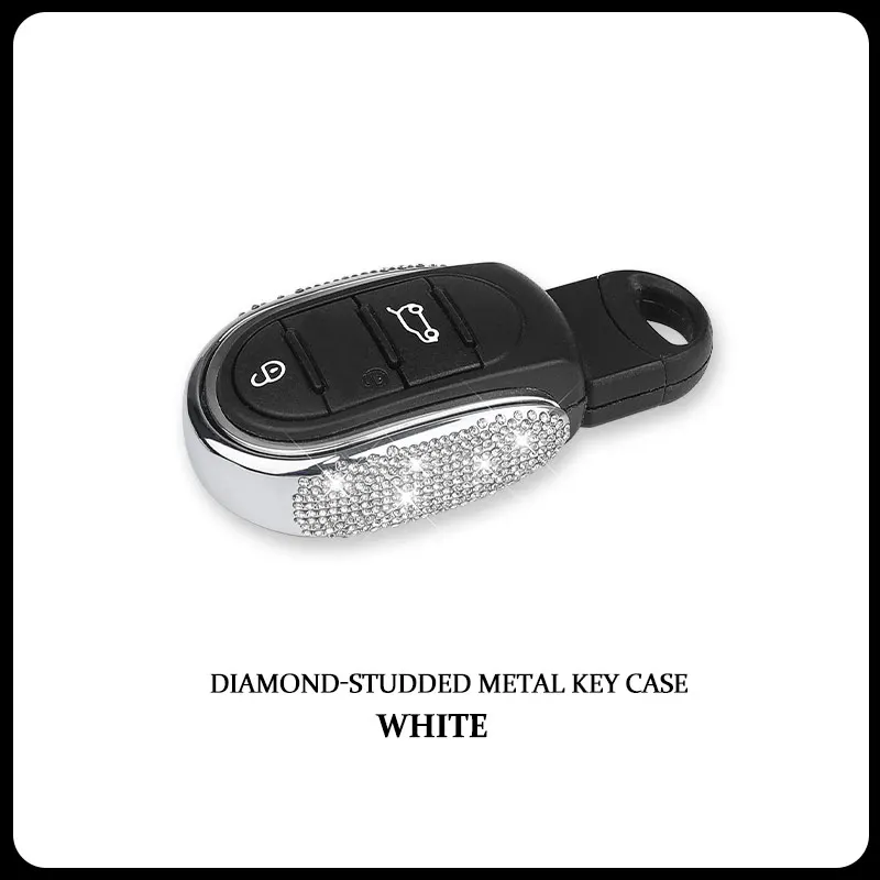 mt-key Schlüsseltasche Autoschlüssel Softcase Silikon Schutzhülle Blau mit  Schlüsselband, für Mini F56 F54 F55 F57 F60 Clubman Countryman 3 Tasten  KEYLESS