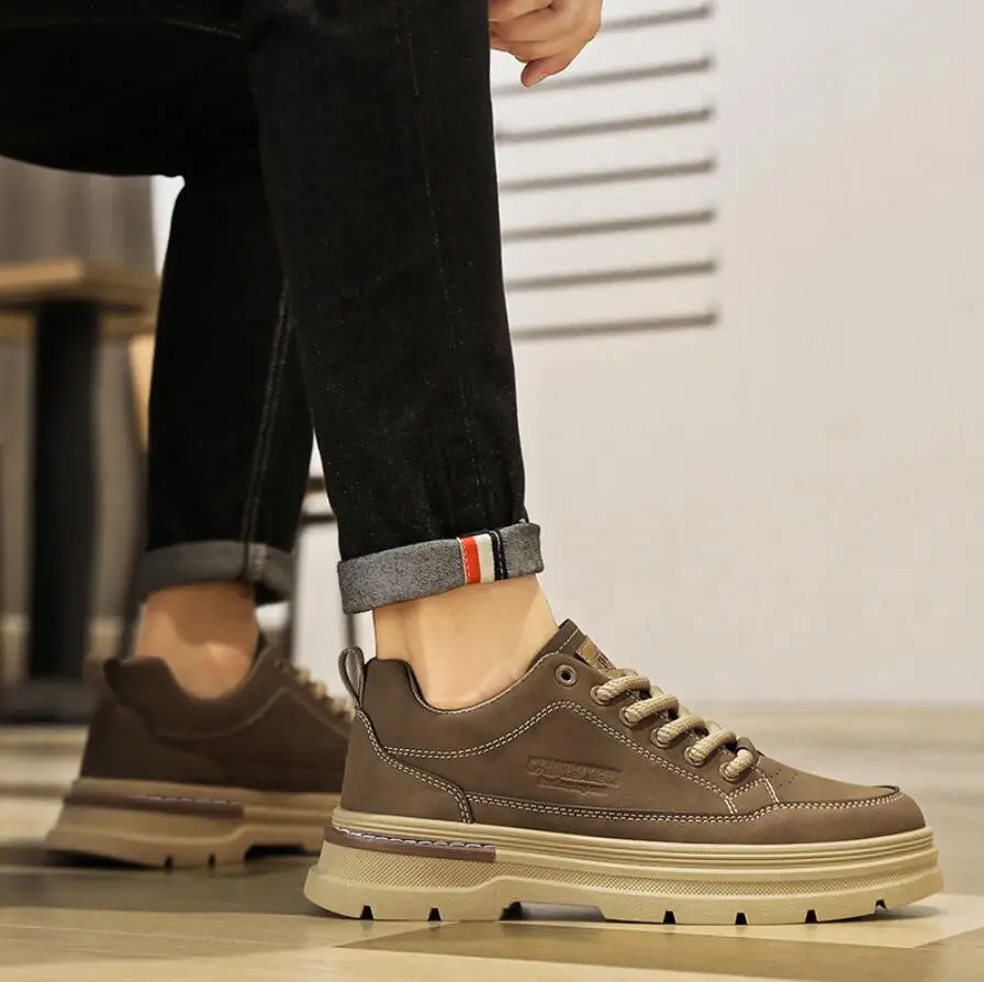 Men's Casual Walking Shoes Breathable Lightweight Trainers_voghion.com