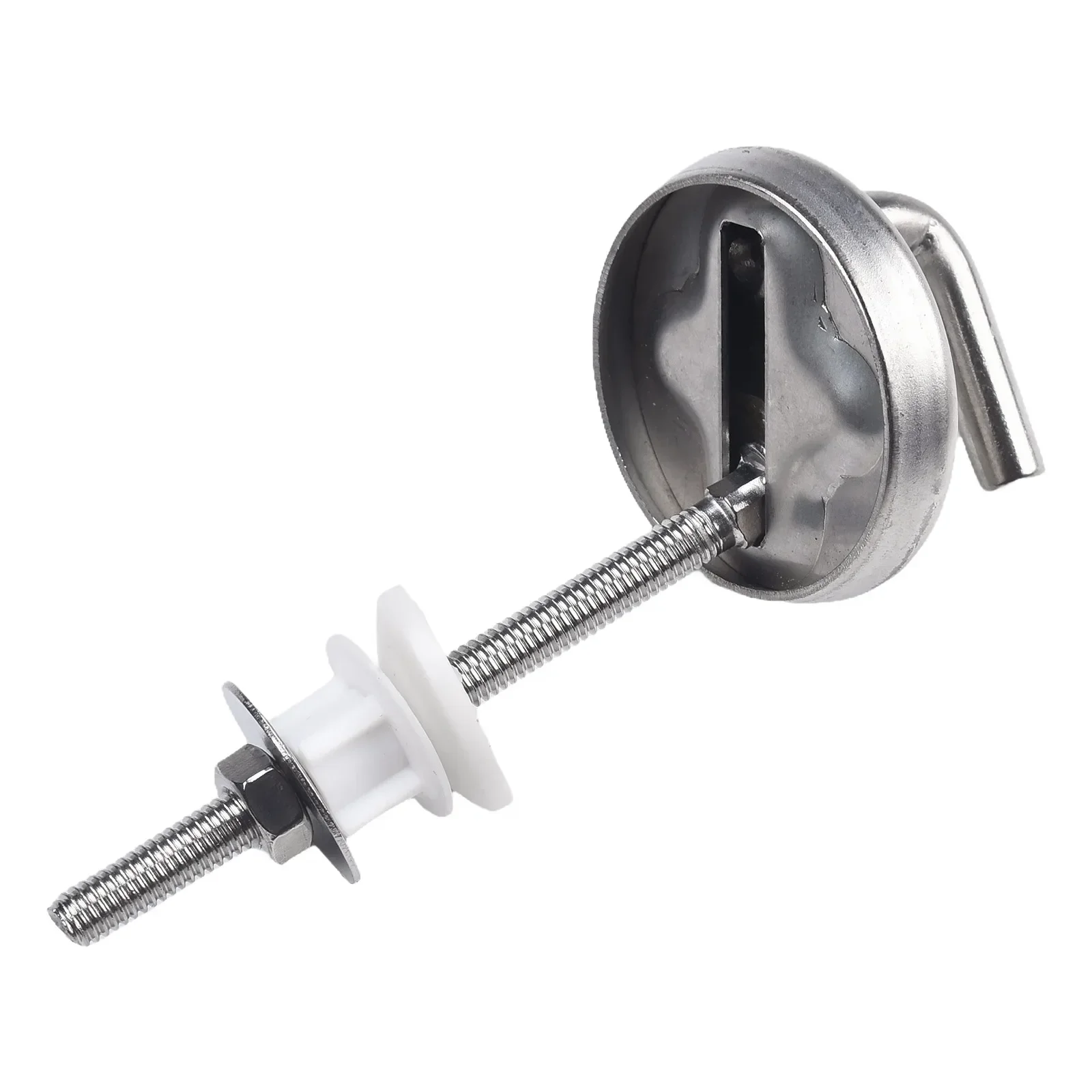Toilet Hinge Replacement Stainless Steel Toilet Seat Hinge Mountings Washer Adjustable Knob Toilet Lid Fittings Toilet Seat Accessories