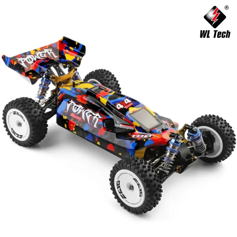 Voiture RC 1/24 WL124007 V8 4WD 2.4GHz Tout Terrain