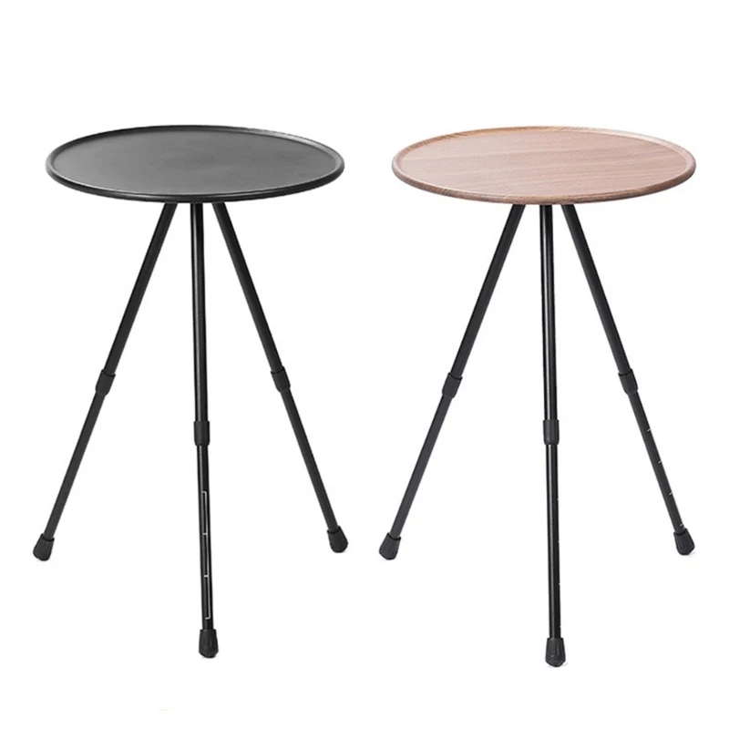 

Outdoor Telescopic Table Folding Round Table Aluminum Alloy Hiking Table Drop Shipping