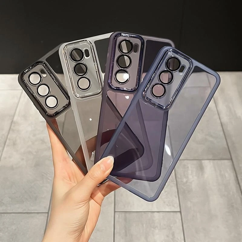 Transparent Soft Silicone TPU Case with Camera Protection