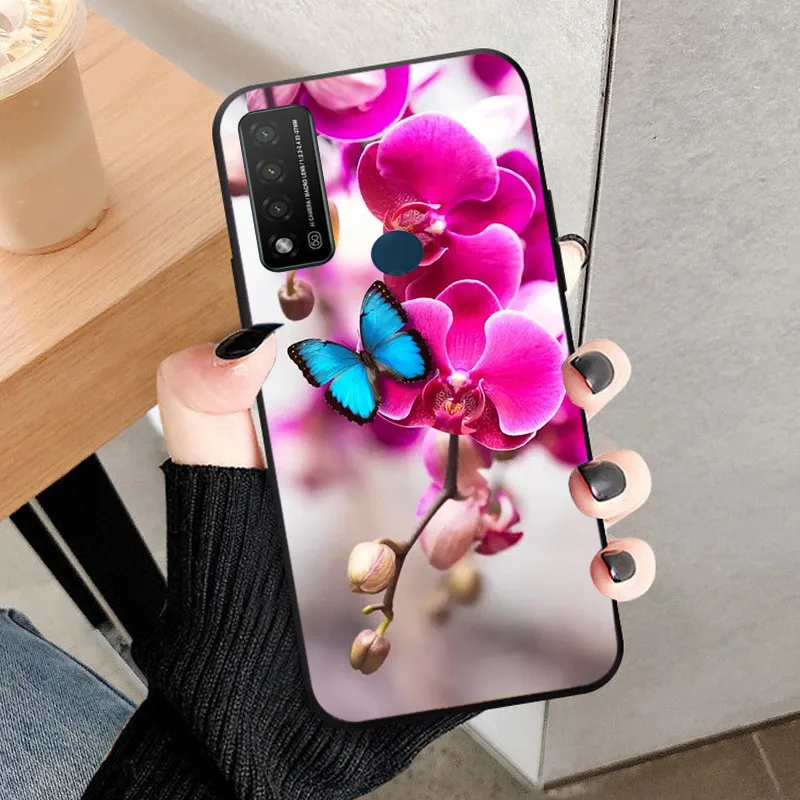 Lion & Cats Soft TPU Silicone Protector Cover - Black