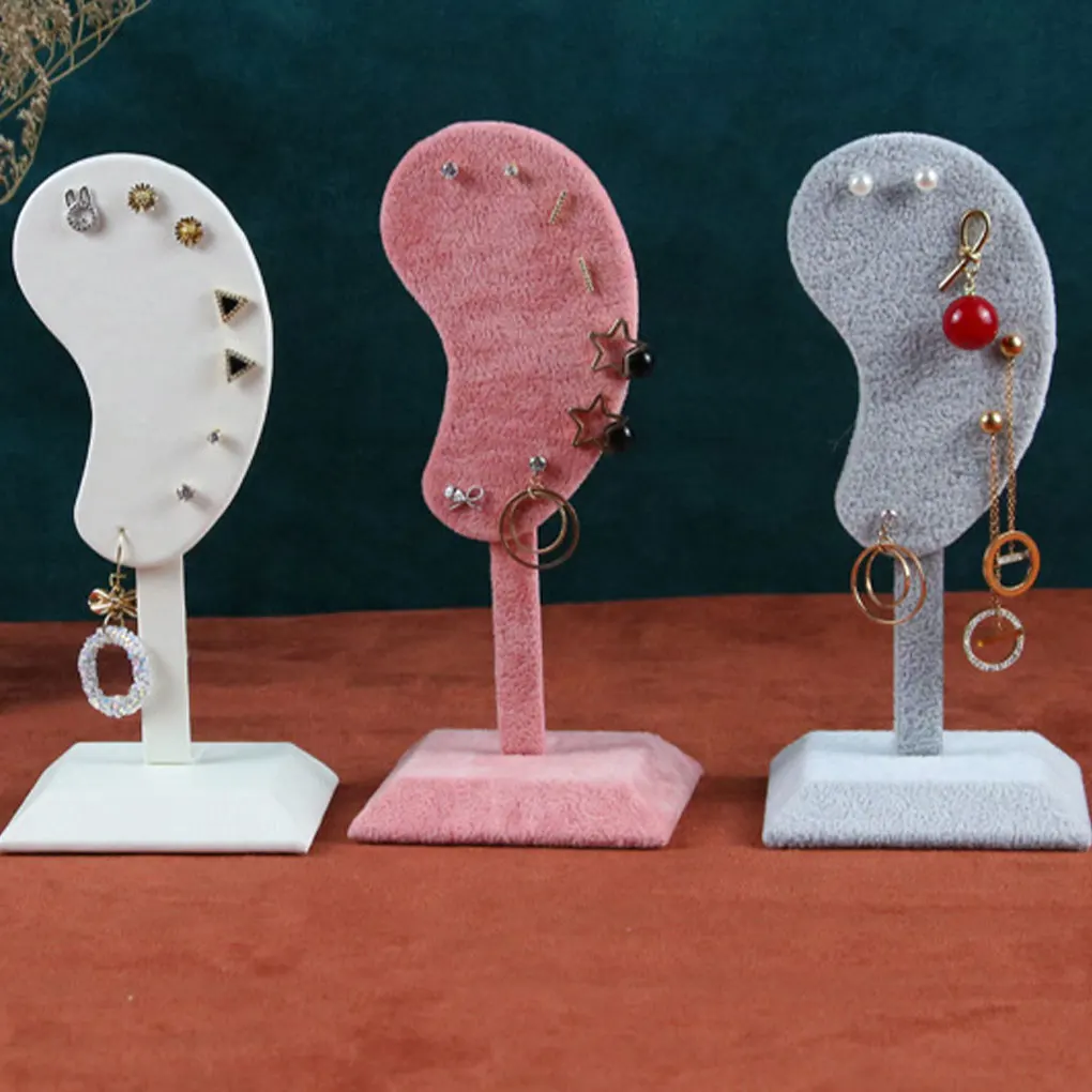 

Earrings Display Stand Ear Shaped Ears Stud Jewelry Organizer Holder Rack