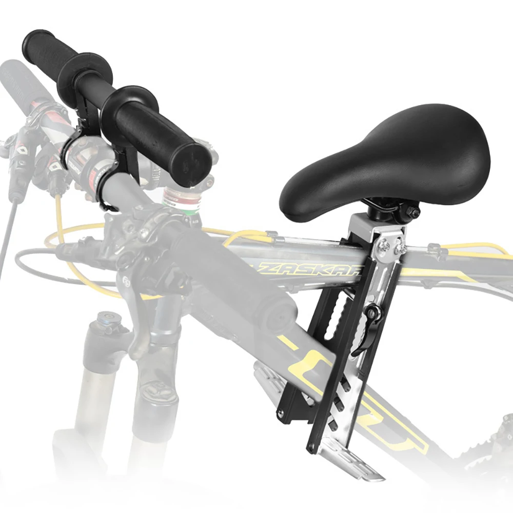 

Child Bike Seat Cushion For Children Sold Soft Baby Seat Front Road Mtb Mountain Bicycle Frame Quick Release Kids Saddle Parts