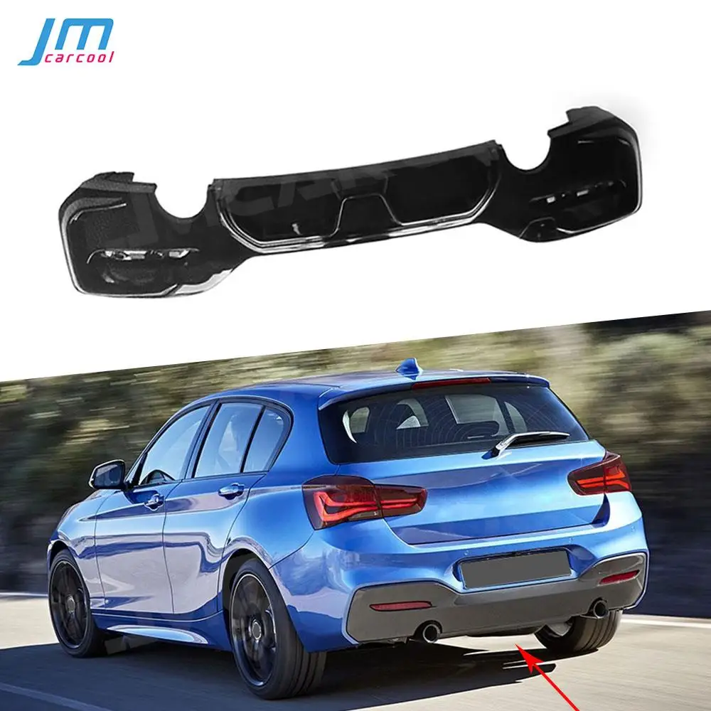 Abs Paraurti Posteriore Diffusore Labbro Per Bmw Serie 1 F20 M Sport M135I M140I 2015-2018 O-O/ Oo-Oo Spoiler Posteriore Accessori Auto
