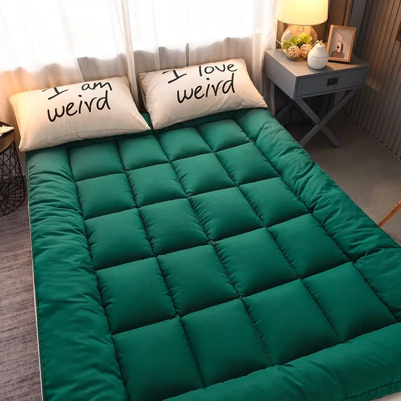 Soft Comfortable Fold Single Double Tatami Mattress Adults Bedroom Thick 10cm Topper Tatami Mattress Twin Queen King Size