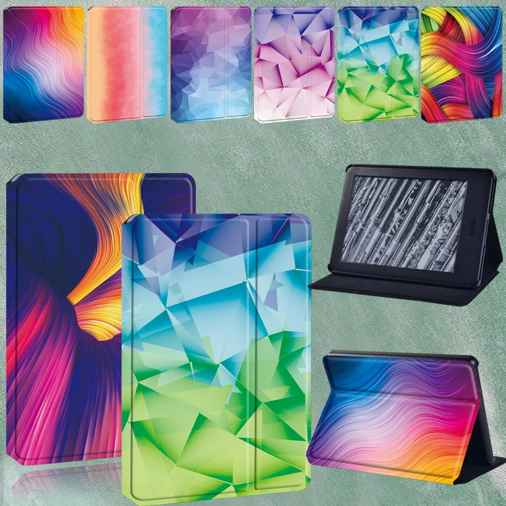 Custodia Per Tablet Per Paperwhite 5/Kindle 8Th/10Th Gen/Paperwhite 1 2 3/Paperwhite 4 Cover Antiurto Con Stampa Ad Acquerello