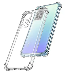 Durable Four - Corner Protective Phone Case for Moto G51 5G (Clear)