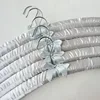 Men Hangers Sponge Padded Hangers Foam Hanger Non Slip Satin Canvas Covers for Adults Clothes Men Suits Bridegroom Suits 42-45cm 4