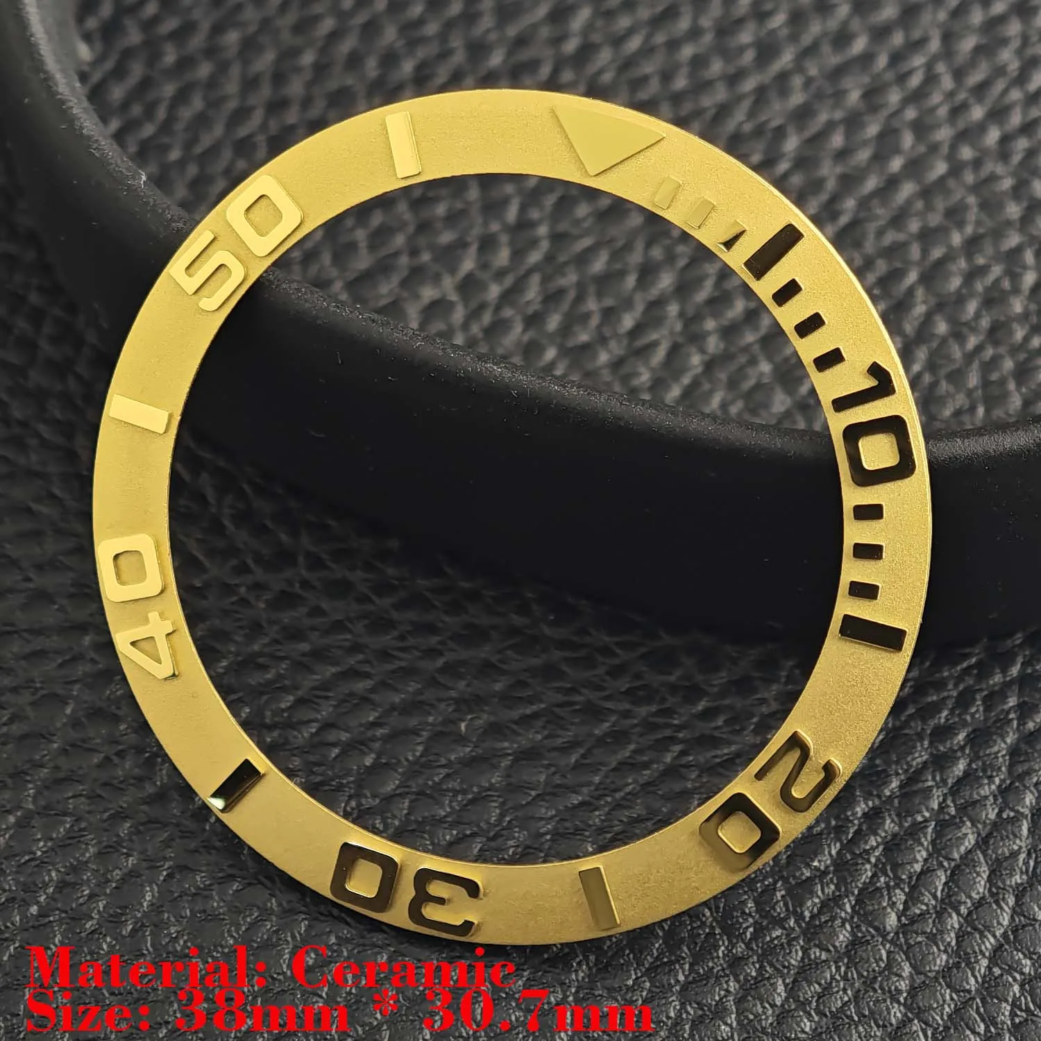 Ceramic Luminous Bezel Insert for Men's Watch - Premium Replacement Accessory