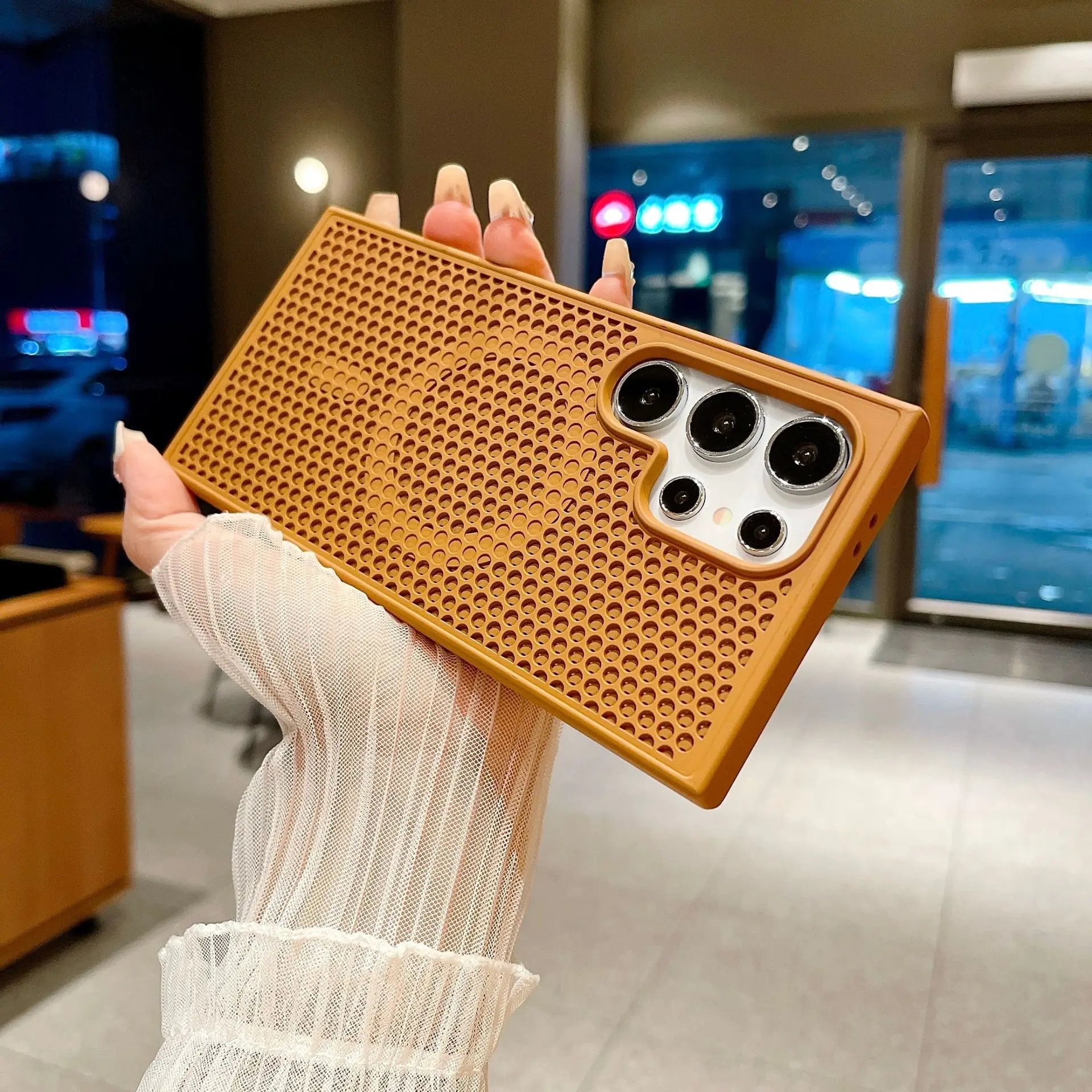 magsafe phone case luxury cooling for samsung s24