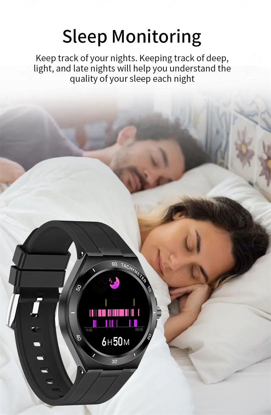 2022 LIGE 1.28-inch Smart Watch Men Heart rate ECG Monitor Sport IP67 Waterproof Watches Real-time Weather men women Smartwatch