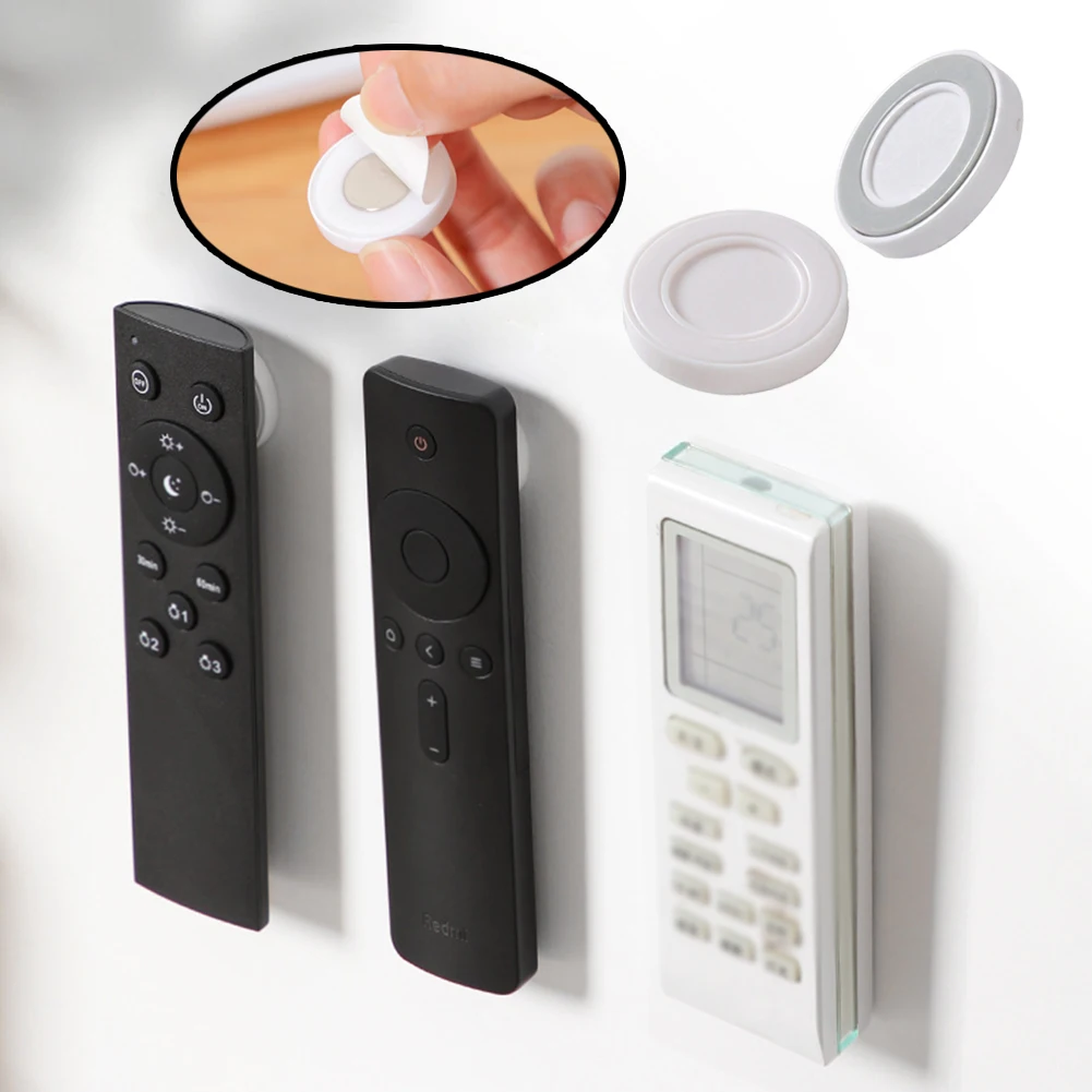 

Magnetic Hook Wall-mounted Strong Magnet Holder Hook Fridge Adhesive Sticker Remote Control Socket Holder Home Organizer Hook
