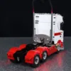770S RC Tractor Trcuk 6x6 Metal Chassis 1/14 Remote Control Vehicle ST8 Radio Car with Sound Light Smoking 2-speed Model Toys 2