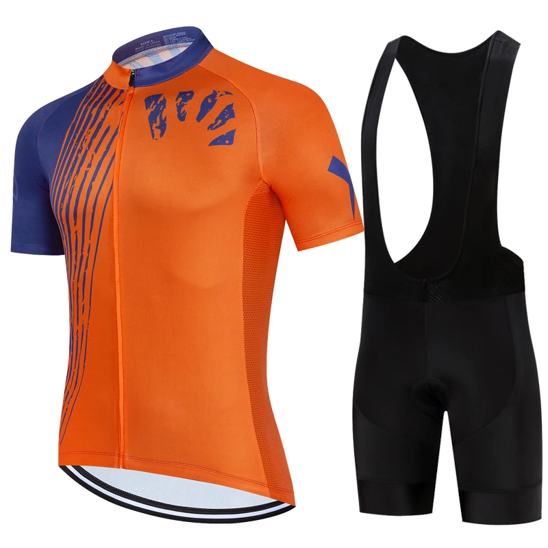 2024 프로 팀 사이클링 저지 세트, 여름 사이클링 의류, MTB 자전거 의류 유니폼, Maillot Ropa Ciclismo 남자 사이클링 자전거 세트