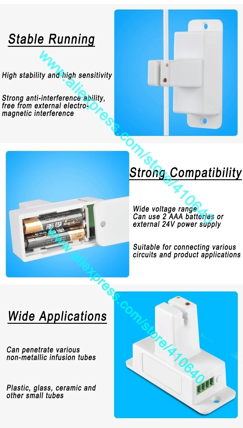nível líquido, sem contato, sensor de nível