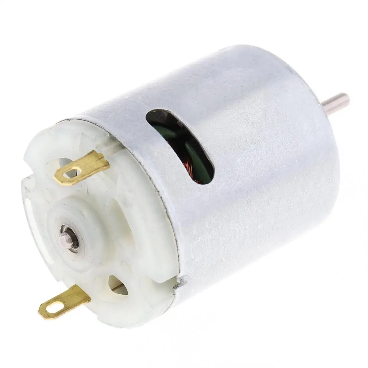 RS365 DC Motor 12-25V Massager Motor Hair Dryer Micromotor Piezoresistor and Carbon Brush for Office Equipment Appliances