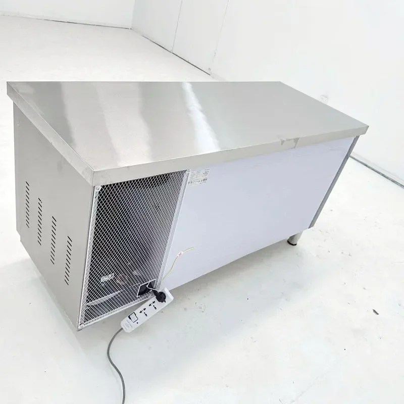 Commercial Stainless Steel Restaurant Kitchen Under Cooler Table Counter Fridge Freezer Workbench Refrigerator