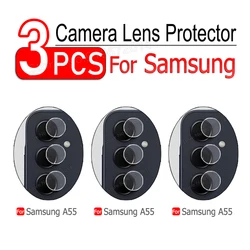 Enhanced HD Camera Lens Protector - 3 - Pack Soft Film Cover - 3pcs HD Lens Film (For Samsung A33)
