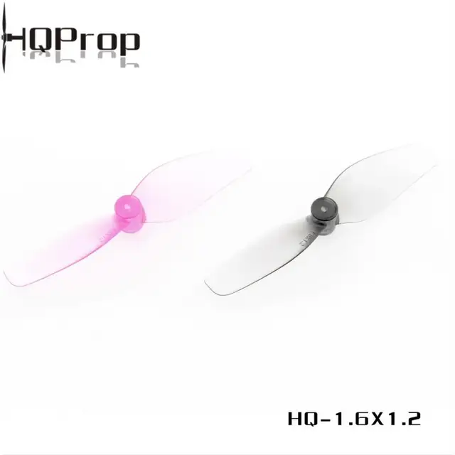 Hq Ultralight Prop 40mmx2(1.6x1.2) 40mm 2-blade Propeller 1.0mm Shaft For Moblite7 Whoop Rc Drone Fpv Racing Replace Accessories 2
