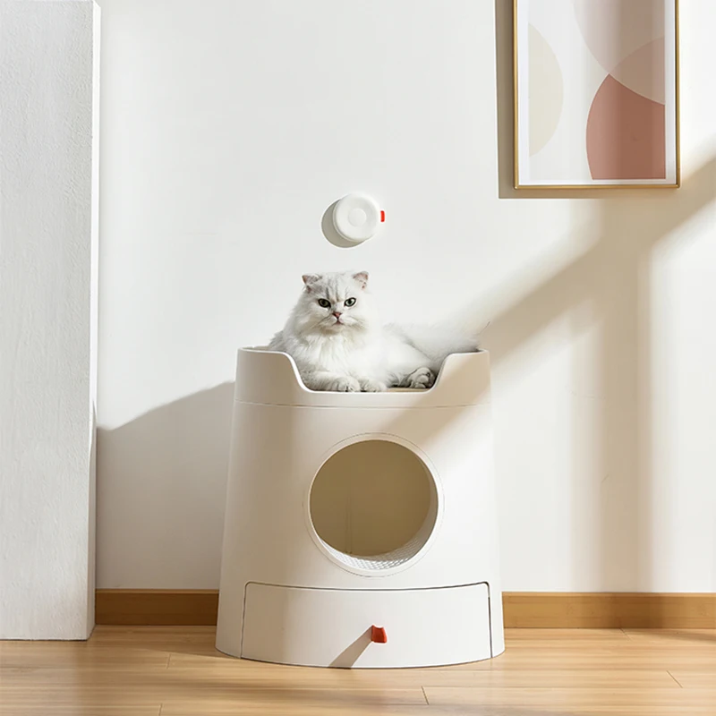 

Очистка закрытой кошачьей кровати, наполнитель, вилла, высокий роскошный контейнер, угловой контейнер, туалет для кошек, Kuweta для котов, товары для домашних животных