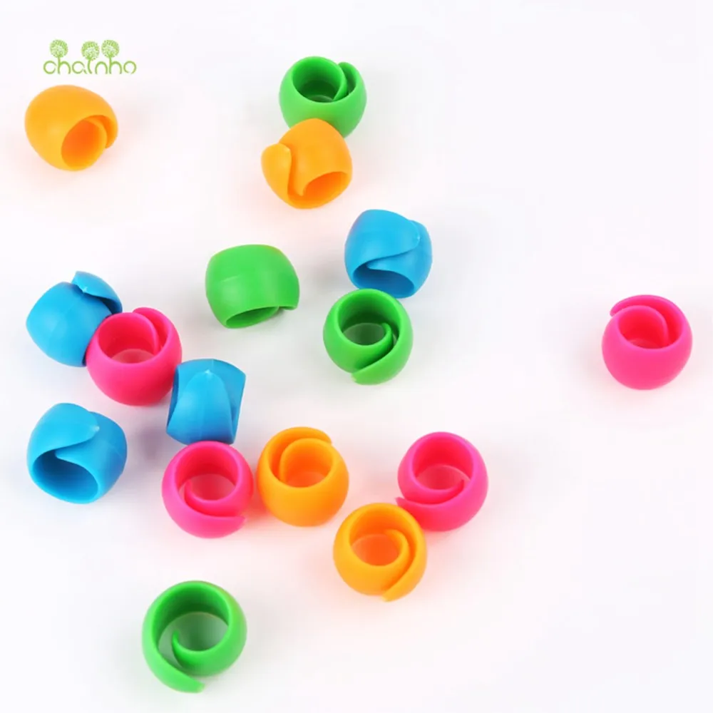 Chainho,Silicone Rubber Bobbin Clip,Spool Fixing Clip,Used For Anti-Wire Head Fall Off, DIY Sewing & Quilting Tools,4Pieces,TL19