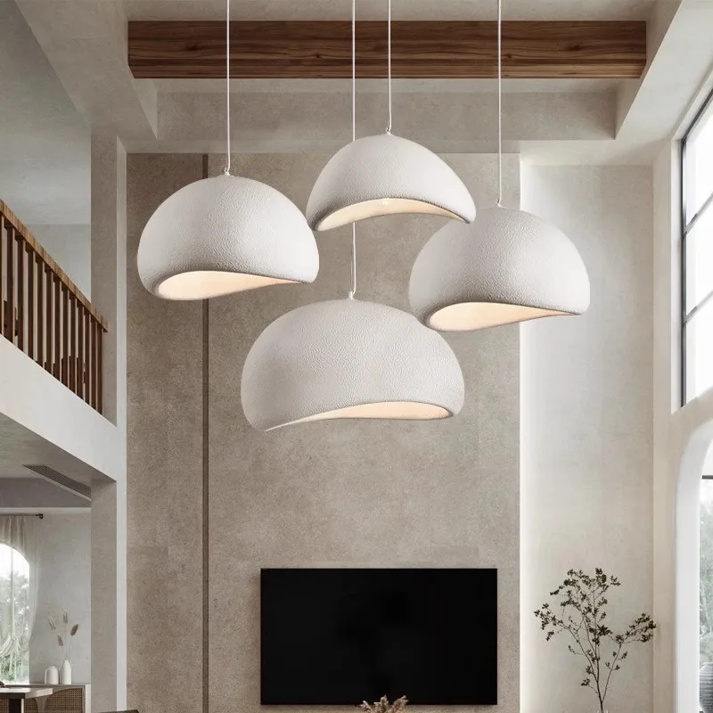 

Wabi Sabi Restaurant Pendant Light Dining Table Modern Hanging Lamp Nordic Living Room Kitchen Droplight suspension luminaire