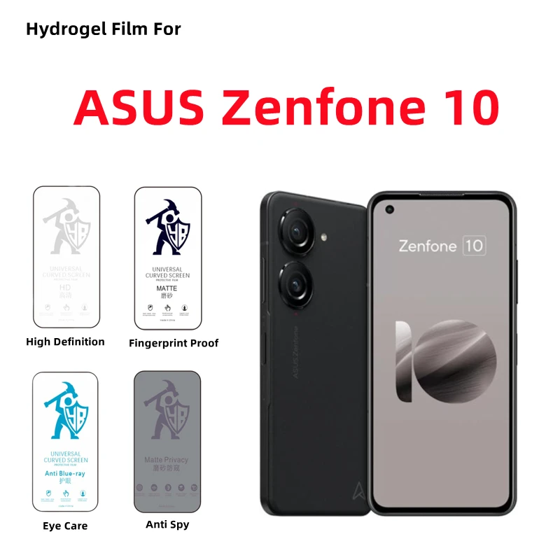 Pack of 2 HD Hydrogel Matte Privacy Screen Protectors - Full Coverage Protection