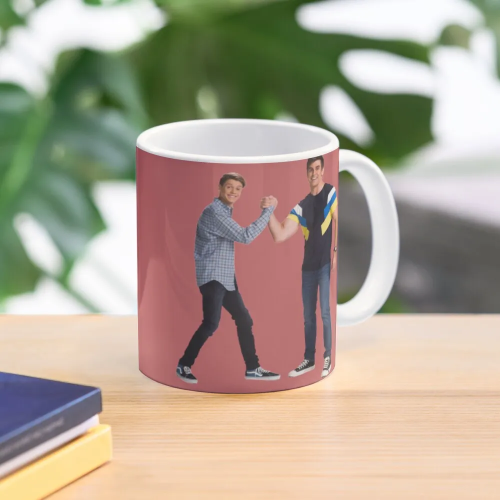 

Henry and Ray Coffee Mug Tea Cups Aesthetic Cups Kawaii Cups For Cafe Mug