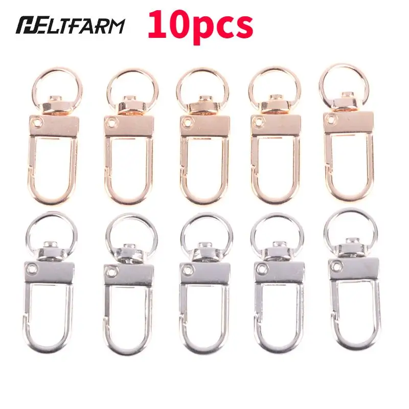 Dual Detachable Key Ring Removable Keyring Quick Release Keychain Snap