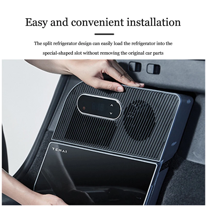 Car Accessories For Tesla Model Y 12V Refrigerator Special-purpose Car Rear  Middle Organizer Refrigerated Style Storage Box - AliExpress