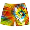 New Men Tiger Cat Beach Shorts 3D Printed Starry Sky Short Pants Fashion Street Oversize Breathable Sports Gym Women Shorts 2
