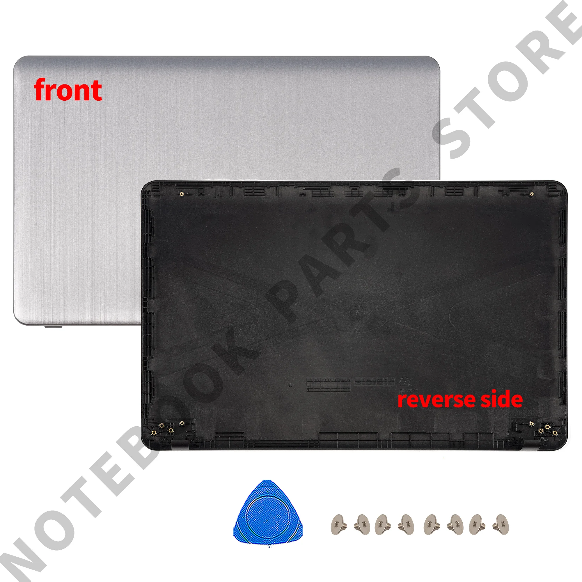 새로운 LCD 후면 커버/전면 베젤/힌지 상단 케이스 하우징, ASUS X541 X541U R541 X540 R540 A540 VM592 VM520U