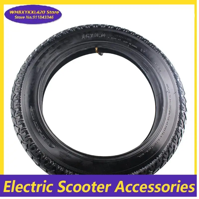 Premium 16-Inch Electric Bicycle Tire Inner Tube