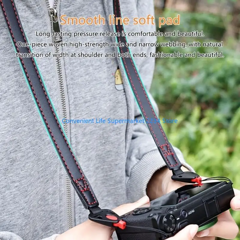 통기성 카메라 넥 스트랩은 GR2 GR3 GR3X 카메라용 PU 가죽 ABS 구조로 적재 용량을 향상시킵니다.