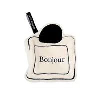French Hanging Small Household Square Towel Kitchen Bathroom White Absorbent Double Thick Hand Towel Children Fine Hand Towel 6