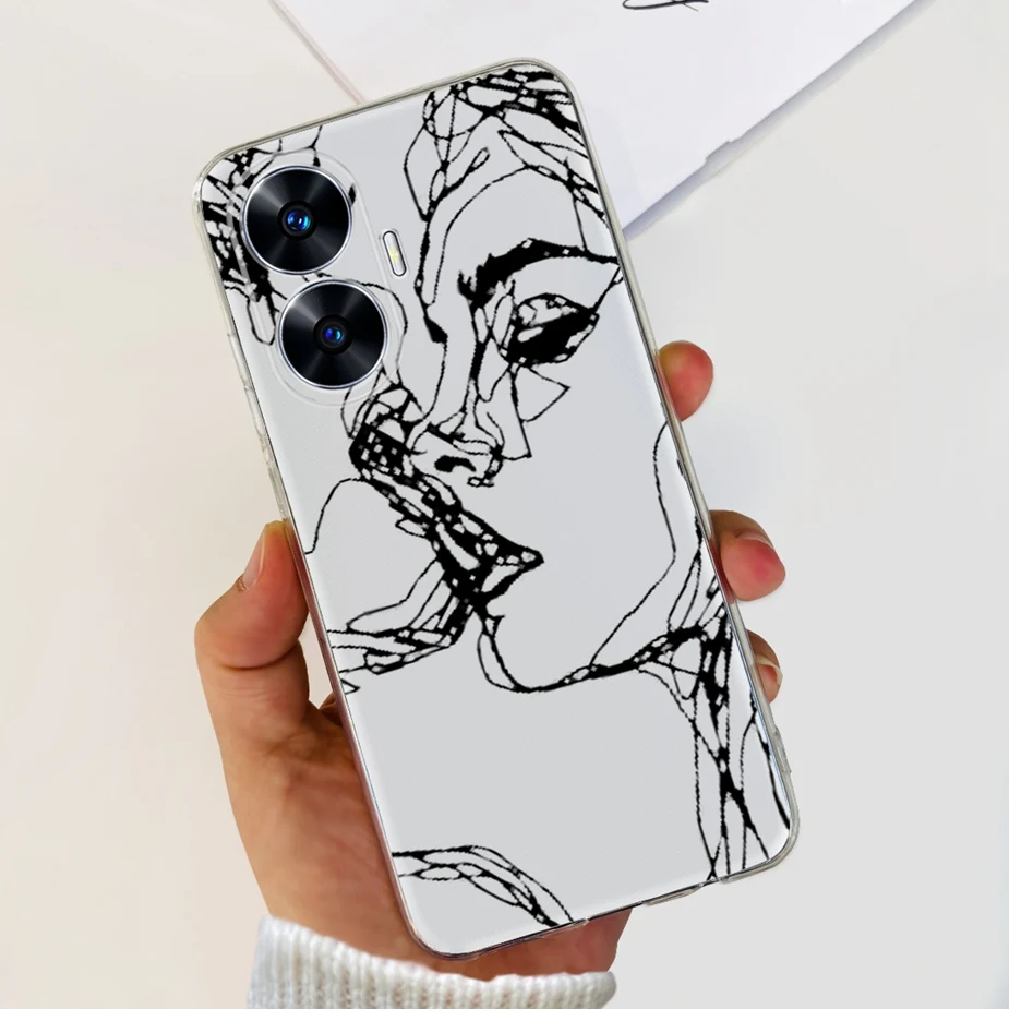 Cute Cosmonaut Painted Soft TPU Phone Case - Stylish Back Cover  Capa