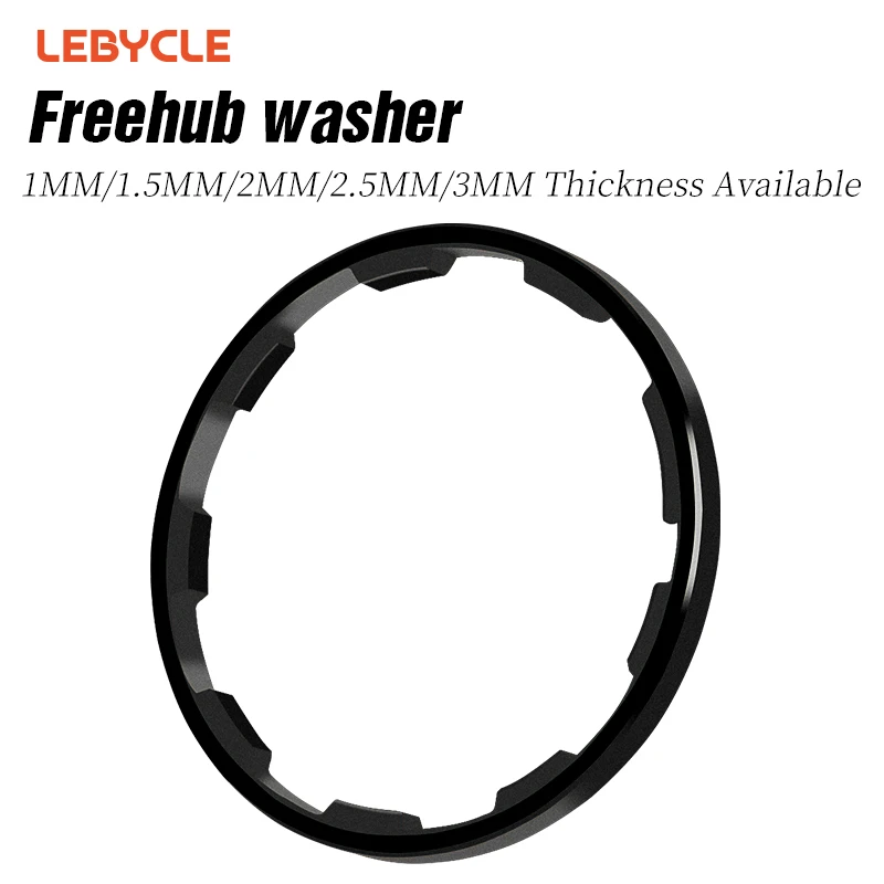 Lebycle Mtb 도로 자전거 허브 바디 스페이서 알루미늄 합금 와셔 1.5mm..