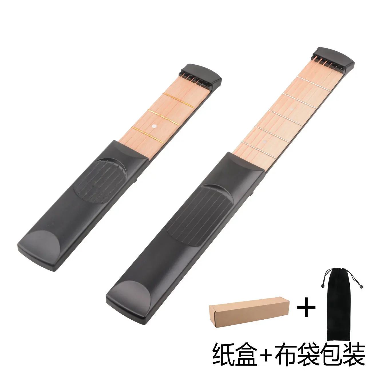 

1PCS Portable pocket guitar Practice 6 tuning instructors Pocket Guitar beginner string and chord instructor practice tools