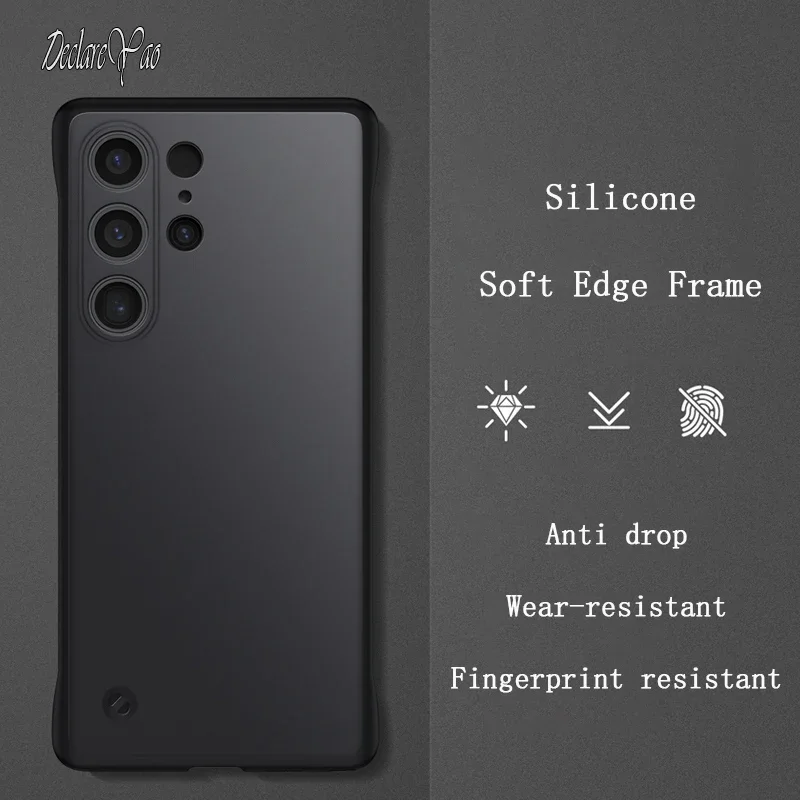 DECLAREYAO Original Light Slim PC Matte Hard Coque For Samsung Galaxy S25 S24 Ultra S23 S22 Plus S21 FE S10 S8 S9 S20 Case Cover 2