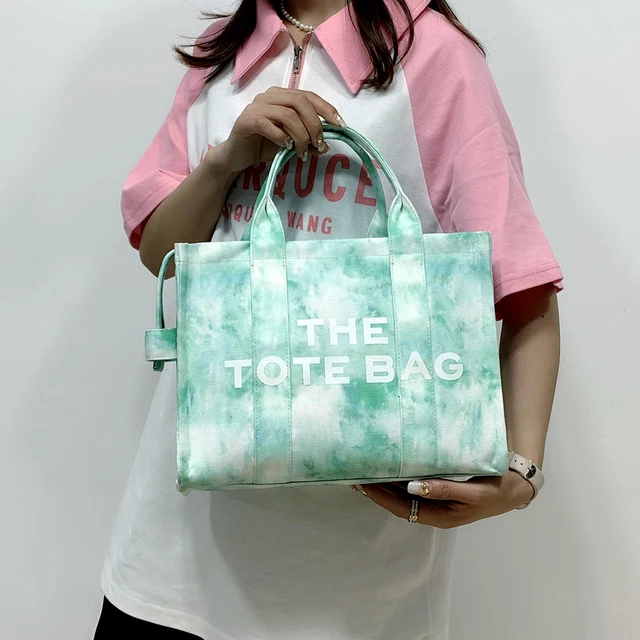 Shoulder Bags Marc Jacobs Tie Dye Tote Canvas Female Tote Large