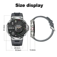 2025 New Military GPS V69 Smart Watch Men 1.85 inch 710 mAh Heart Rate GPS Sports IP68 Waterproof Bluetooth Talk  Smartwatch Man - Image 6