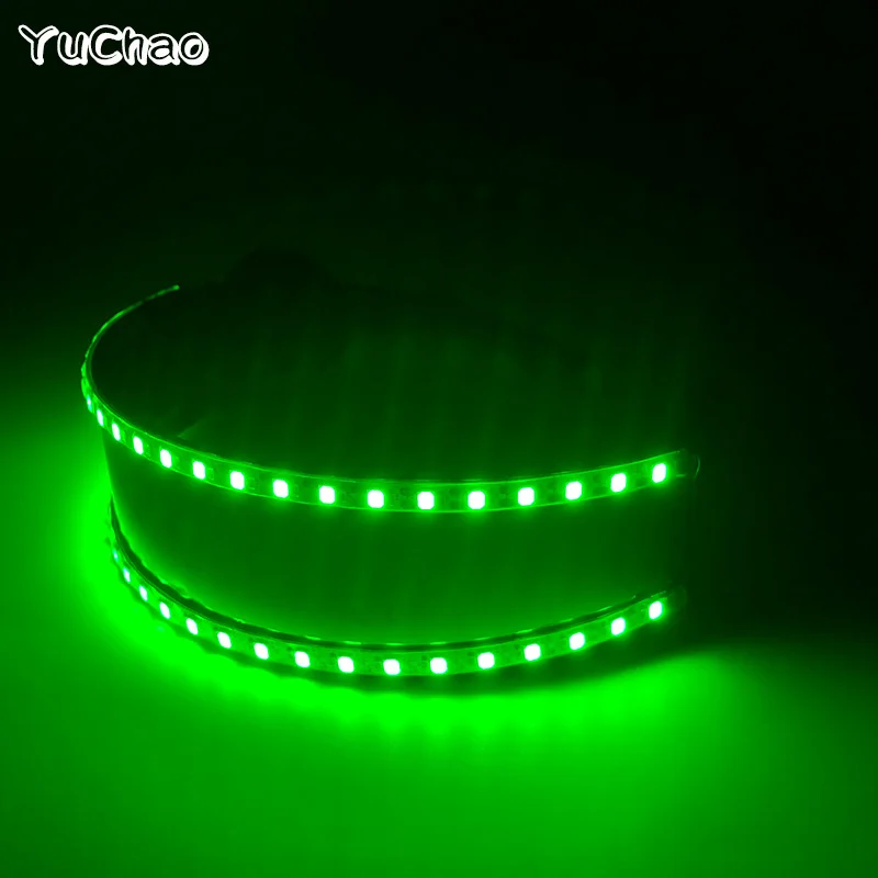 Cosplay Glasses Led Luminous Space Robot Glasses