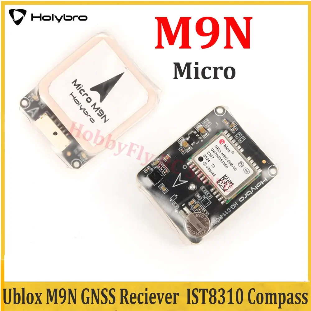 

GPS с цифровым компасом Holybro Micro M9N, 32x26 мм