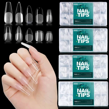 600-Piece False Nail Tips 1