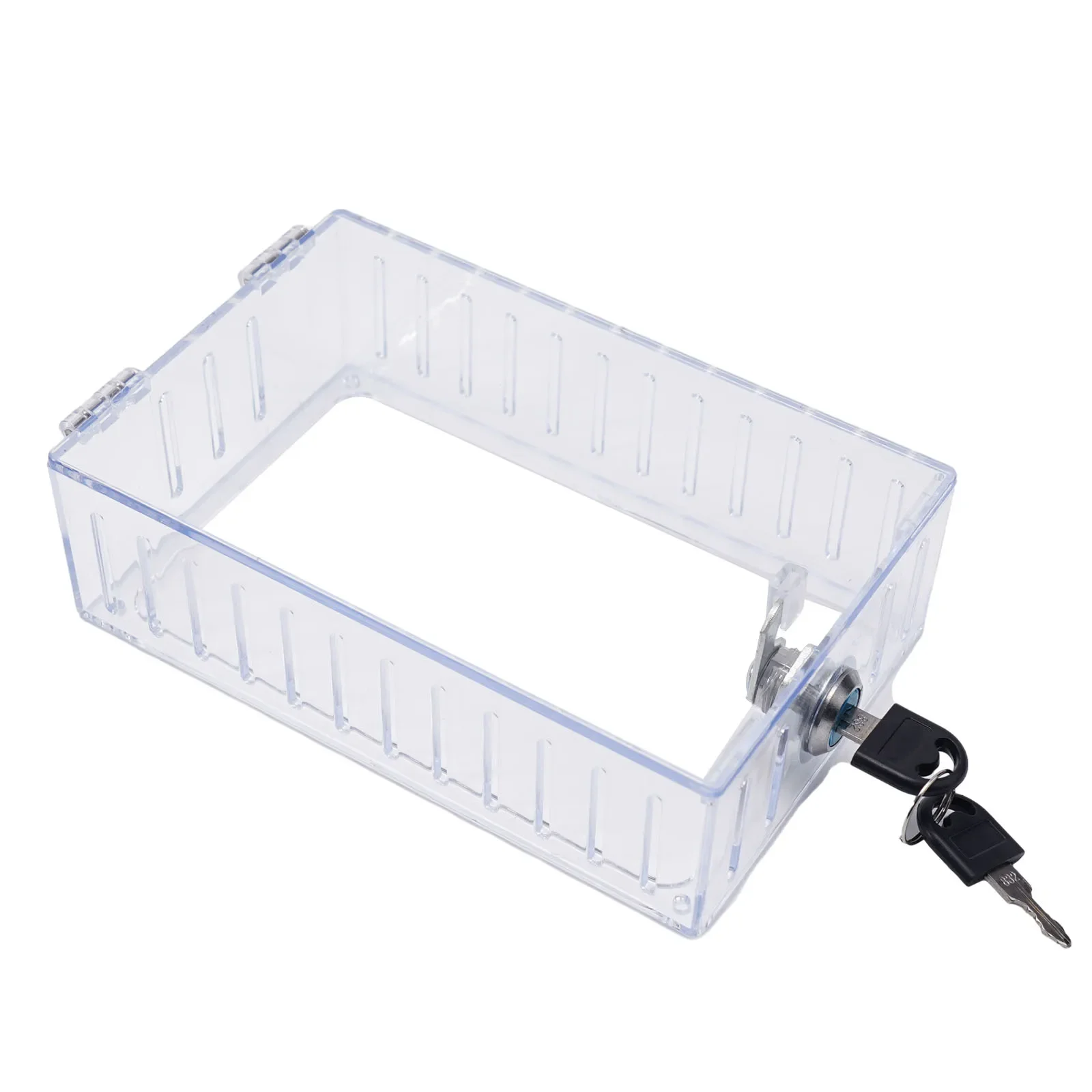 Acrylic Thermostat Lock Box Clear Guard Clear Cover Lock Box Keeps Fingers Away Tampering Gift Ideas Thermostat Lock Box