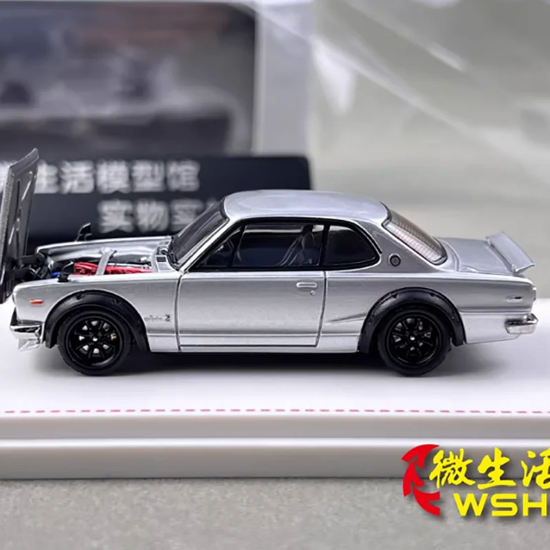 FH 1:64 스케일: 합금 자동차 모형, 2000 GT-R KPGC10 합금 오픈탑 자동차 모형